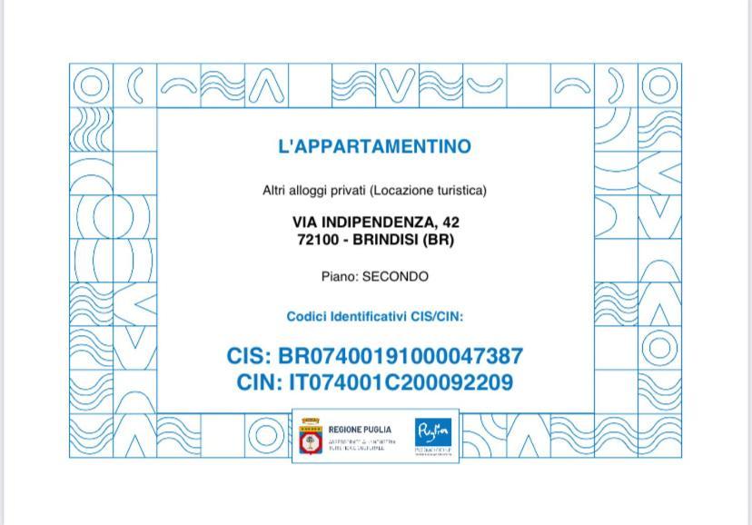 L'Appartamentino Brindisi Ngoại thất bức ảnh